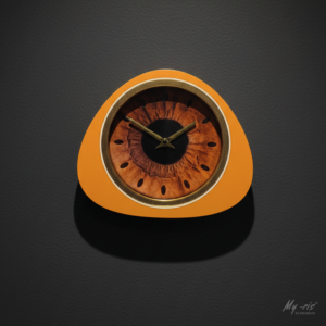 İris Özel Tasarım Duvar Saati